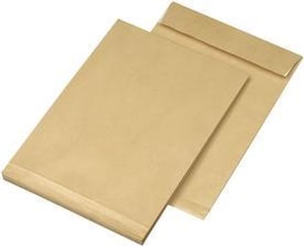 Mailmedia vouwen enveloppen met plakstrip, B4