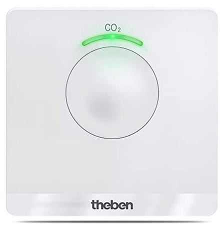 Mobiele CO2 Monitor - Luchtkwaliteitsensor met USB-kabel en LED Waarschuwingssysteem