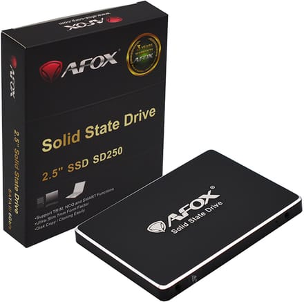AFOX Original Series - Interne SSD - 256GB - 2.5 inch - SATA III - 555MB/s