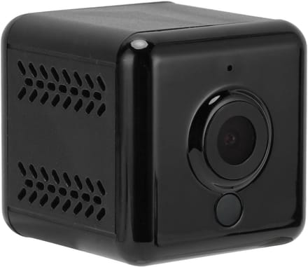 Mini WiFi Camera - Draadloze Camera - Beveiliging Thuis - Magnetische Basis - 720P HD - Zwart