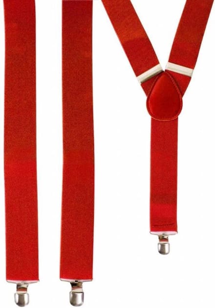 Bretels - Rood 1 set
