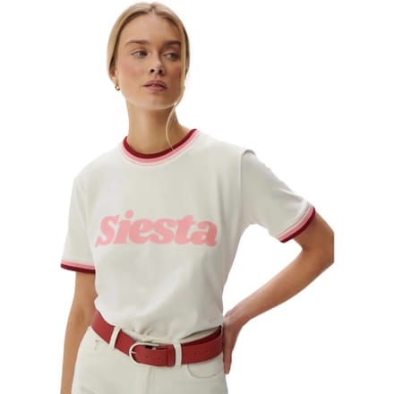 T-shirt dames She is Sunday Siesta