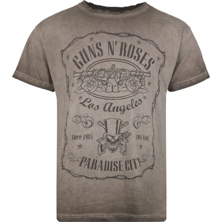 Guns N' Roses Paradise City Heren T-shirt - bruin - M