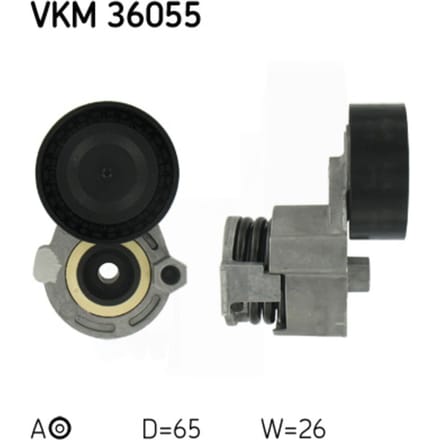 Spanpoelie, V-riem SKF VKM 36055