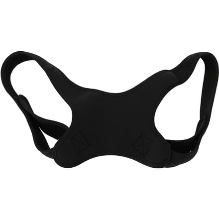 Ceinture de Correction de Bosse Dos Épaule Sangle Confortable Ceinture Réglable Correcteur de Posture black