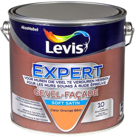 Levis - Expert Gevel Mix - Clear Orange B60 - Mengverf - 2,5 L