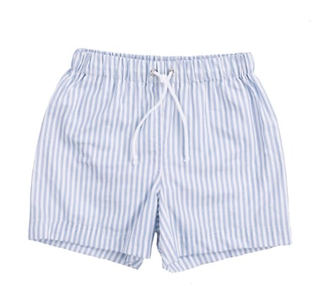 Swim Essentials Zwembroek - Blauw/Wit - Blue Stripes - 98/104