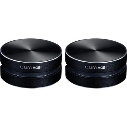 Haut-parleur BT sans fil à Conduction osseuse, Mini son stéréo Portable fort, son micro intégré 2 PCS noir