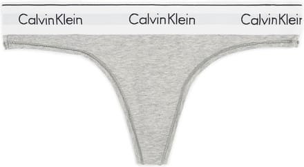 Calvin Klein Onderbroek - Maat M  - Vrouwen - grijs/wit