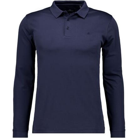 Ragman Polo Soft Knit Modern Fit Easy Care Marine / male