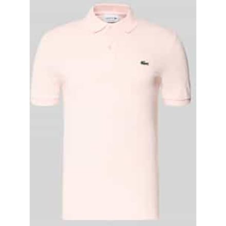 Lacoste Heren Poloshirt - Flamingo - Maat S
