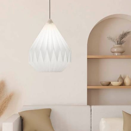 EGLO Minting Hanglamp - E27 - Ø 45 cm - Wit - Papier