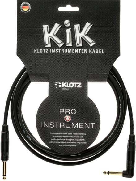 Klotz KIKKG3.0PRSW instrumentkabel 3 m - Instrumentenkabel