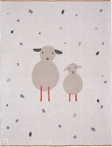 Lässig Knitted Tiny Farmer Sheep Deken