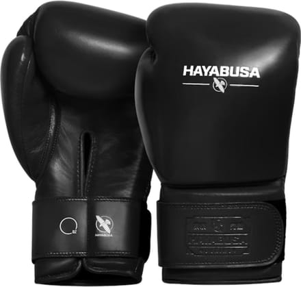 Hayabusa Pro Leren Bokshandschoenen Zwart