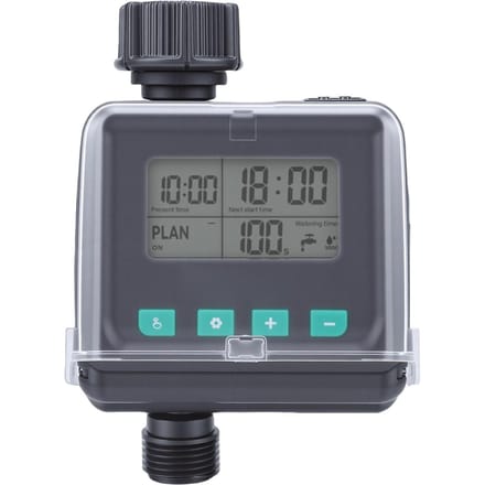 Tuinslang Kraan Timer Programmeerbare Water Sproeier Timer Automatisch Druppelsysteem voor Gazon in de Tuin 1 gray