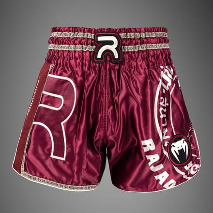 Venum x Rajadamnern Muay Thai Shorts - Bordeauxrood - M
