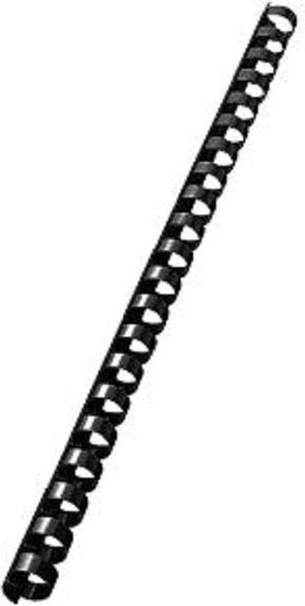 Esselte Plastring 12mm sort pk/100