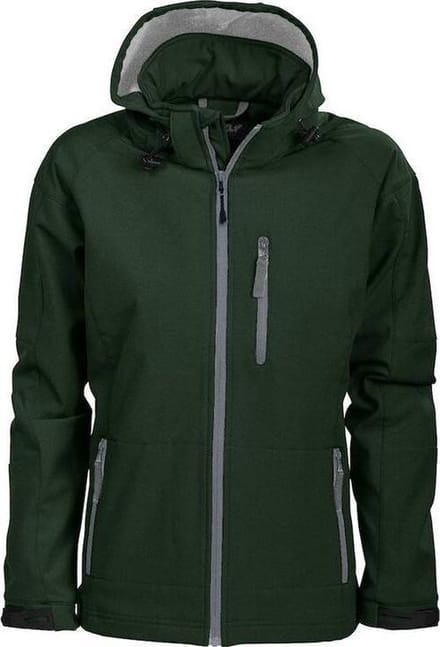 D.A.D SOFTSHELL TULSA LADY 150863 - Donker Groen - L