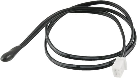 Temperatuursensor - Kop Vervanging - Airco Meting - Epoxy Gecoat - 40 cm Lengte - Zwart