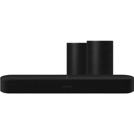 Sonos Beam Gen2 Zwart + Era 100 SL Duopack Zwart