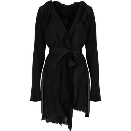 La Haine Inside Us Cardigan Asymmetric Vrouw zwart