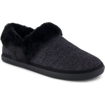 TOMS Oslo Polyester Damesslippers Zwart