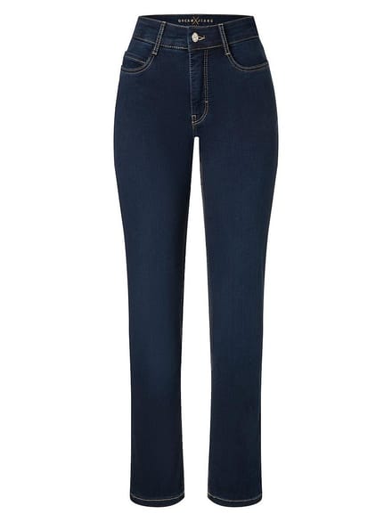 MAC Dream dark washed blue denim