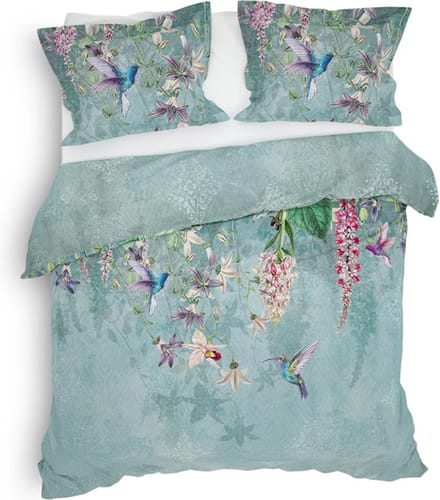 Heckett & Lane Esther Dekbedovertrek - Lits-jumeaux - 240x200/220 cm - Multi