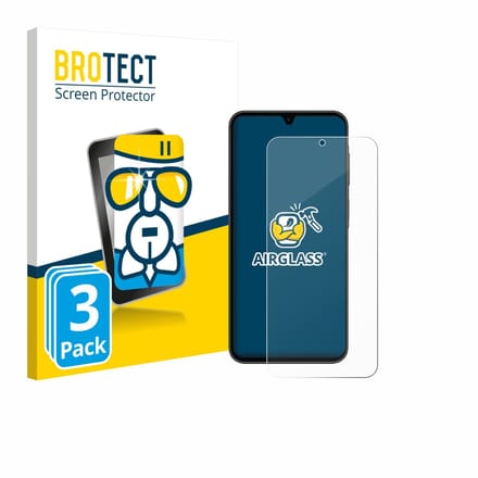 Screenprotector 3 Stuks voor Samsung Galaxy A26 5G Enterprise Edition Beschermglas transparant