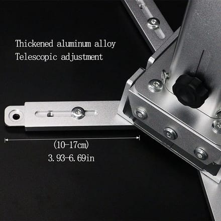 Projector Beugel - Projector Hanger - Home Cinema - Verstelbare Hoogte - 44 LBS Draagvermogen - Zwart