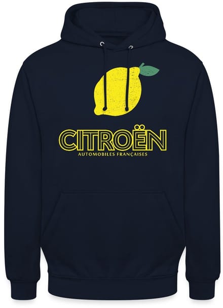 Citroën Frans Woordspeling Hoodie Unisex