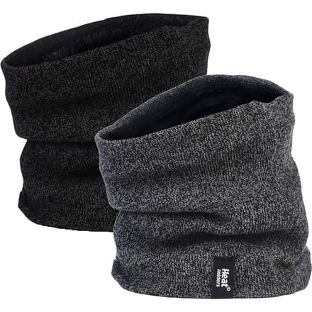 Set van 2 thermische winter-nekwarmers voor heren