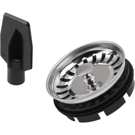 Afvalvermaler Zeef Trek Waterstop Roestbestendig Voedselafvalvermaler Filter Vermaler Versnipperaar Onderdeel gray