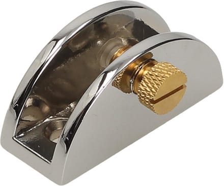 Gamet Serie - Glasplankhouder - Metaal - Max 10 mm - Chromen Afwerking