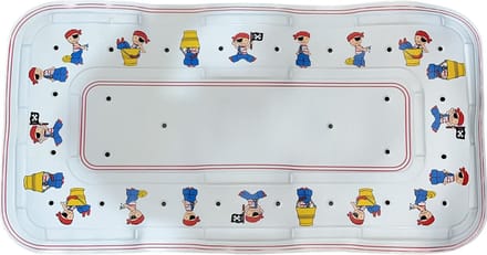 Igoods Badmat - Anti Slip Mat 700 x 360 - Captain Kid