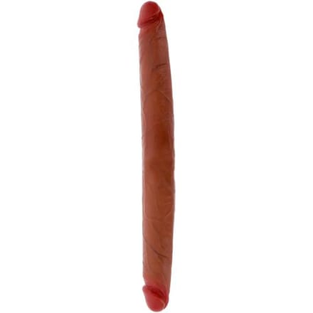 ToyJoy – Realistische Dubbele Dildo met Voorhuid – 40 cm