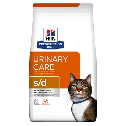 8kg S/D Urinary Dissolution met Kip Hill's Prescription Diet Kattenvoer