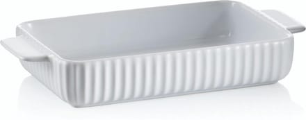 Ovenschaal Keramiek Wit, 27 cm x 14 cm - Kela | Maila