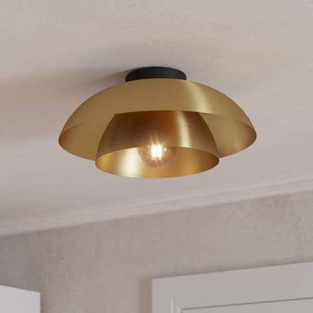 EGLO Cenciara Plafondlamp - E27 - Ø 40 cm - Goud - Staal
