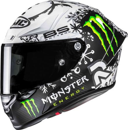 HJC RPHA 1 V2 Carbon Snow Diablo Helm -