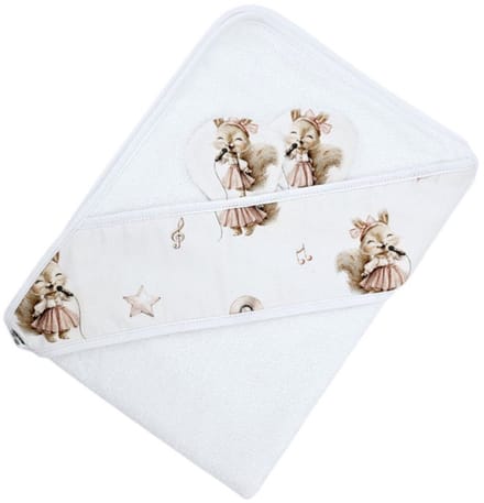 Bamboo bath cover SINGER/WHITE