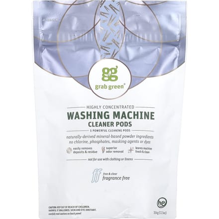 Wasmachine Reiniger Pod, Geurloos, 354G(12.5oz) white