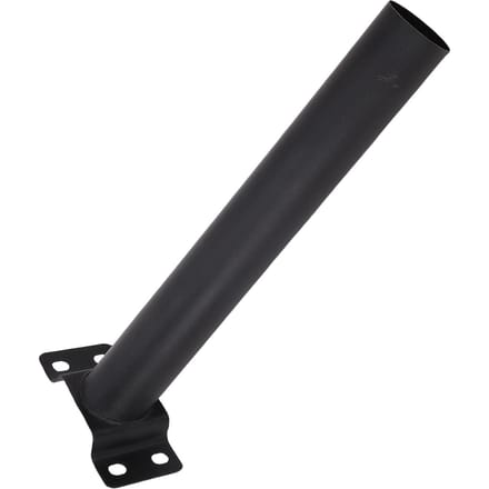 2 Set Zonnepaneel Paalmontage Muurmontage Zonneverlichting Montagebeugel Verlengpaal Kit Legering black