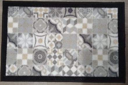 FOTAPIJT - Badmat - Bedrukte deurmat - Binnen - Termo Antislip - 40x60 cm - 5 mm - Wasbaar - Polyamid