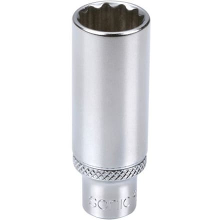 1/4" 12-zijdige dop, 13mm, 50mm lang, merkloos
