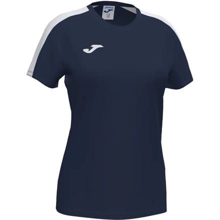 Joma Academy III Shirt Korte Mouw Dames - Marine / Wit | Maat: M