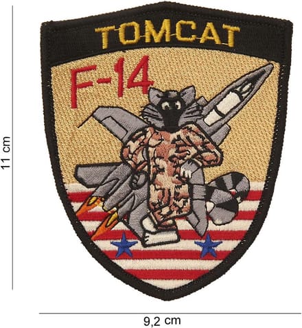 101 Inc Embleem Stof Tomcat F-14 11701  4050