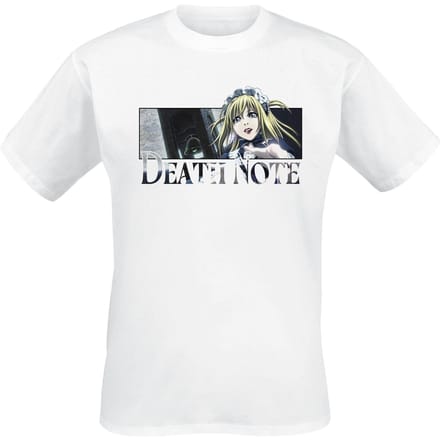 Death Note - Anime T-shirt - Misa - XL tot XXL - voor Mannen - wit