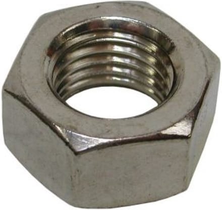 Moeren zeskant m8. Verzinkt. Din-934. Deltafix.
